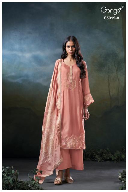 Ganga anshika 5019 dress materials wholesale